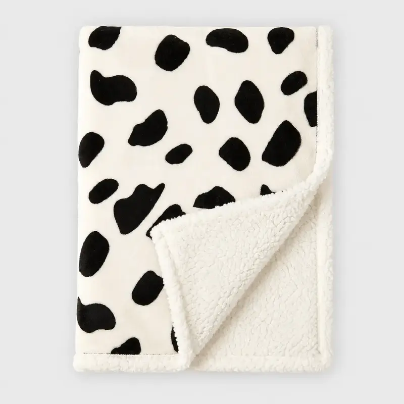 Couverture Polaire Vache - Hiver
