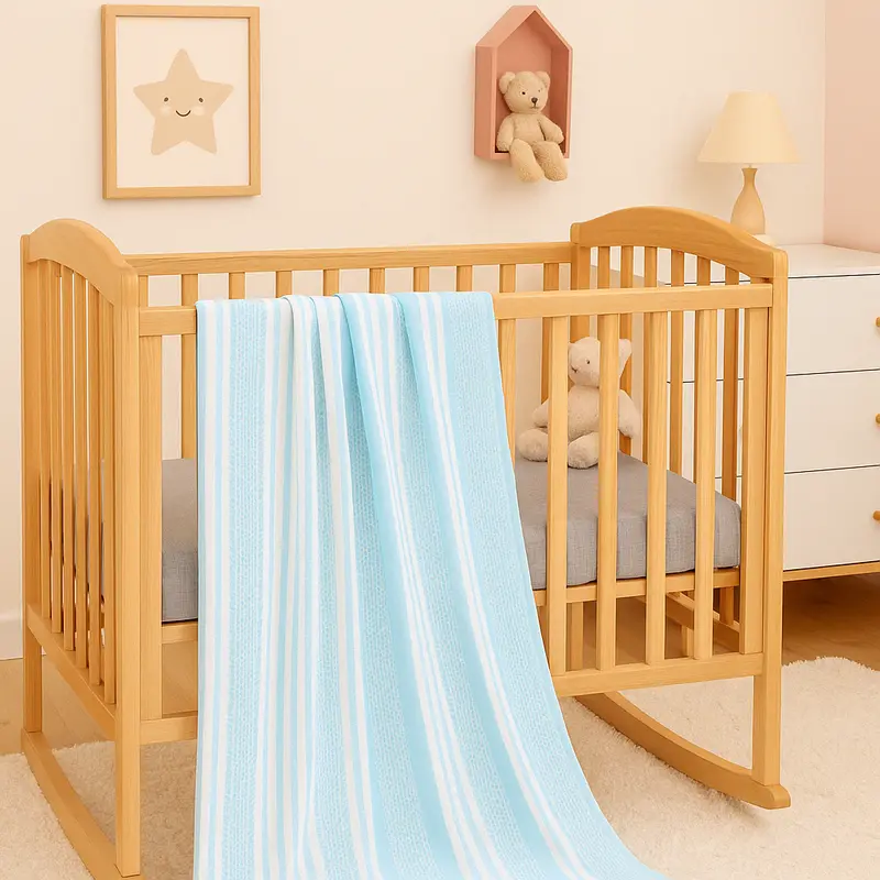 Couverture Pour Bébé à Rayures │ Snouky