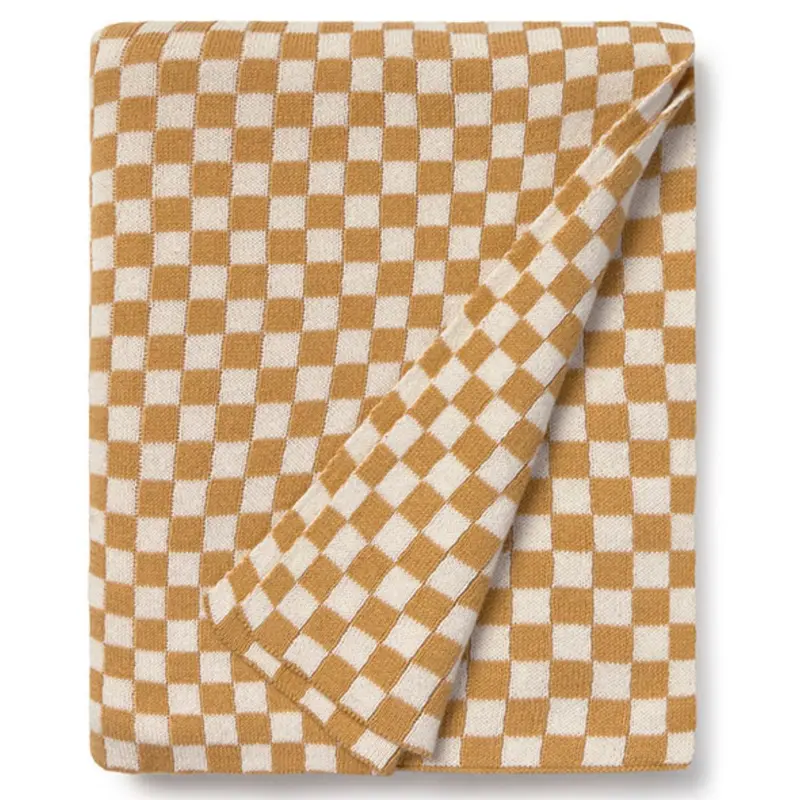Couverture Tricoté - Carrelage Miel