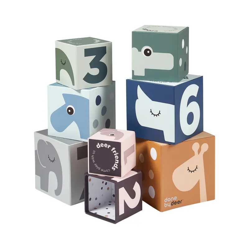 Cube à empiler multico