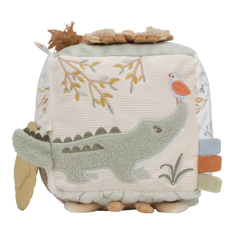 Cube d'activités soft Safari Friends - LITTLE DUTCH