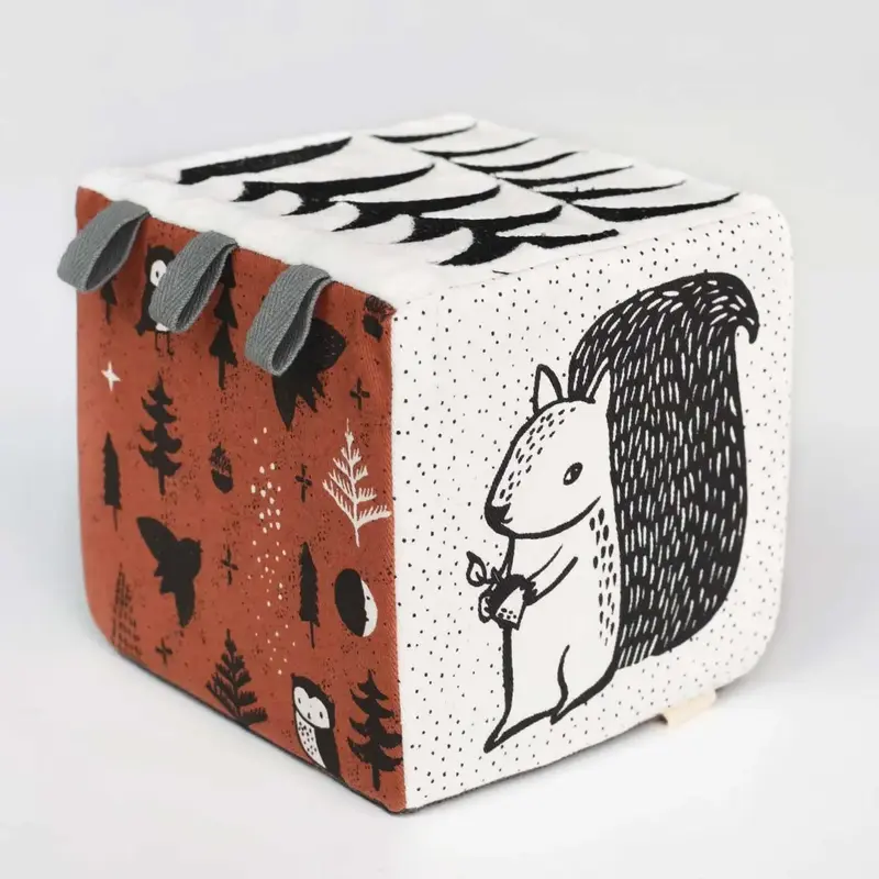 Cube sensoriel Wee Gallery - Woodland