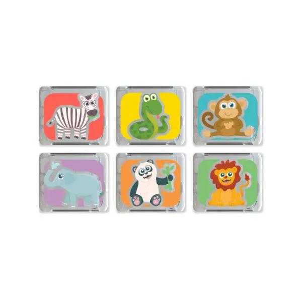 Cubes Lumineux Édition Limitée – 6 pièces – animaux