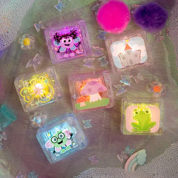 Cubes Lumineux Édition Limitée – 6 pièces – fairy
