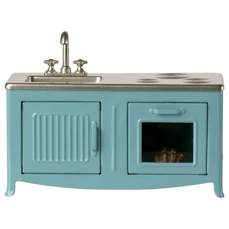 Cuisine Pour Souris Maileg - Bleue