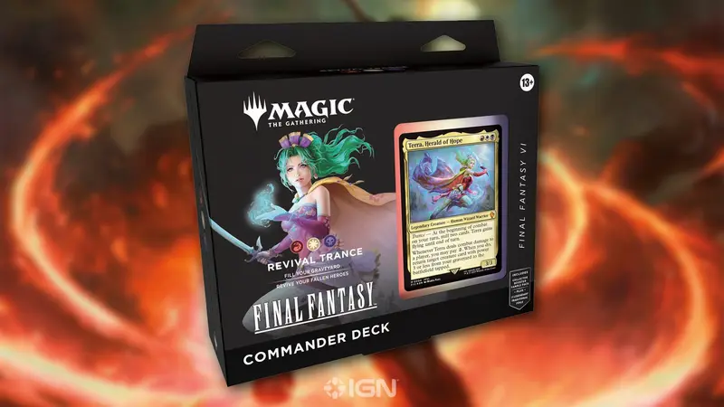 DECK COMMANDER FINAL FANTASY MAGIC THE GATHERING - TRANSE DE RENAISSANCE