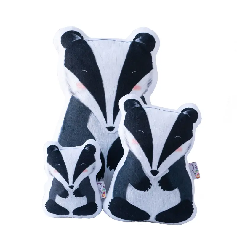 Decorative pillow - Badger pillow