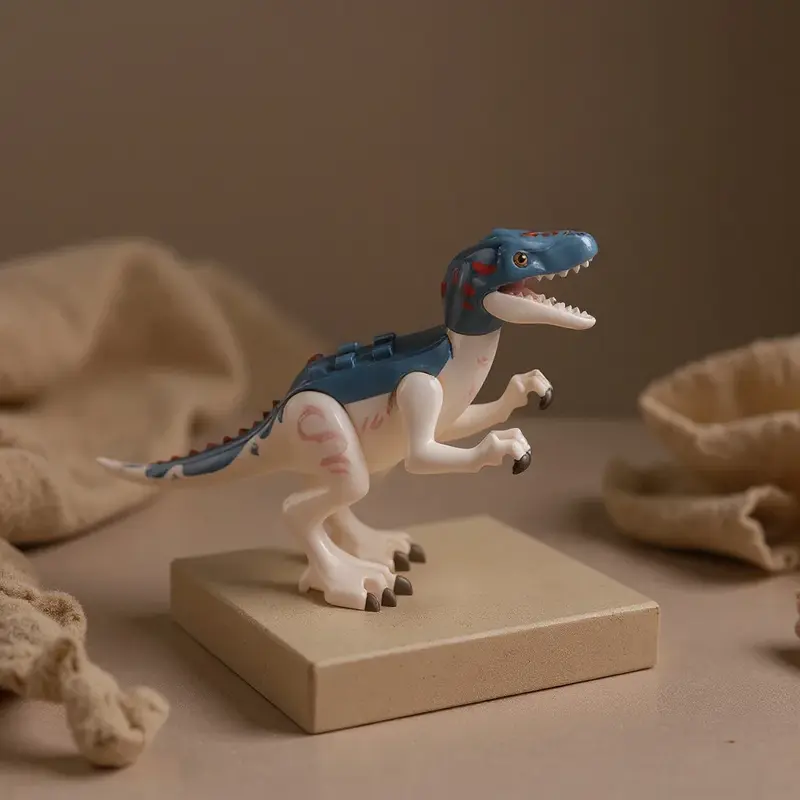 Dinosaure à monter en blocs de construction