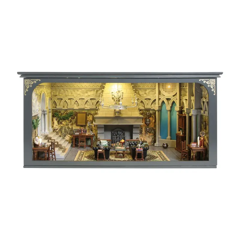 Diorama Harry Potter (Édition Limitée) - Salle commune de Serpentard - D56