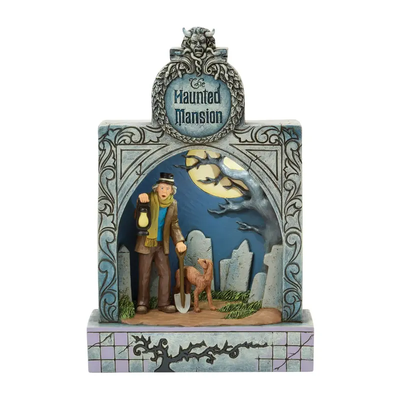 Diorama LED Manoir Hanté - Disney Traditions