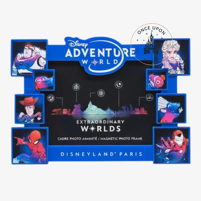 Disney Adventure World – Cadre Photo Magnétique Disney & Marvel | Disneyland Paris