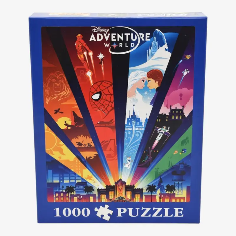 Disney Adventure World – Puzzle 1000 Pièces | Exclusivité Disneyland Paris