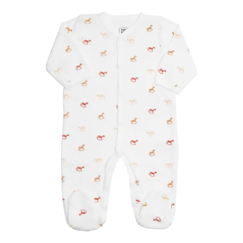 Dors-Bien Bébé Chevaux à Bascules – Ouverture Devant