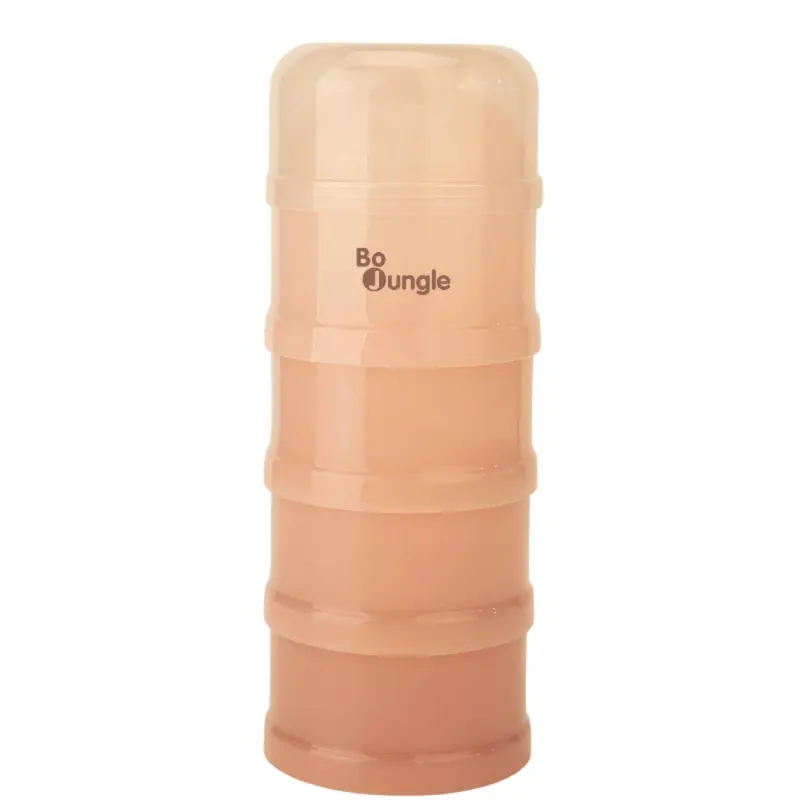 Doseur de lait bébé empilable 4 compartiments – Dune (terracotta)
