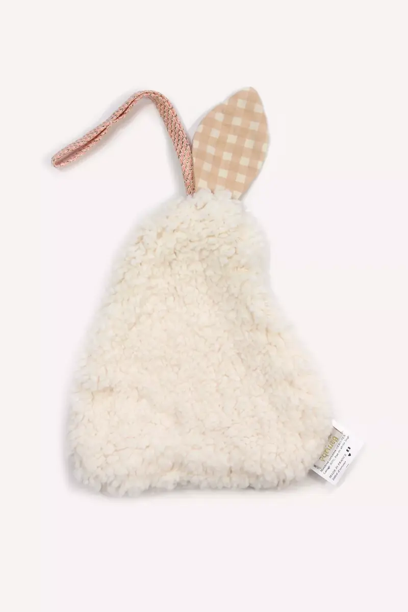 Doudou attache tétine poire