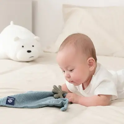 DOUDOU BEBE aveec Anneau de Dentition│MoussiDent
