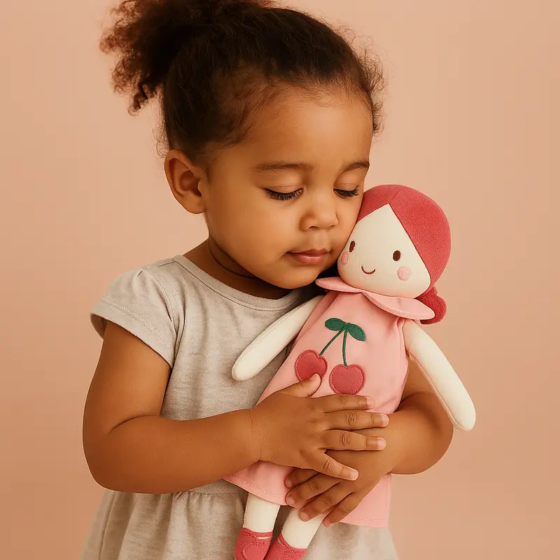 Doudou Bébé Coton Bio│Surette