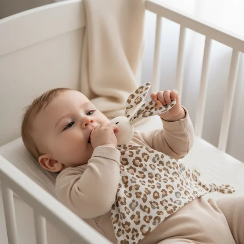 Doudou Bébé Lange Coton│ArcEnLange
