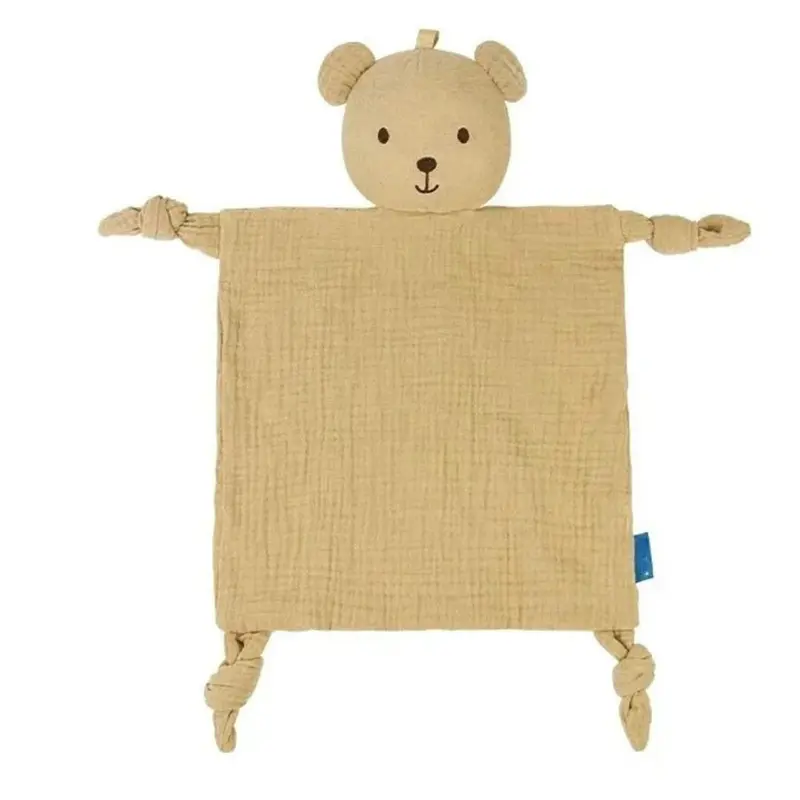 Doudou Bebe Mousseline Animaux Foret — Plat et Doux | Choupinoo