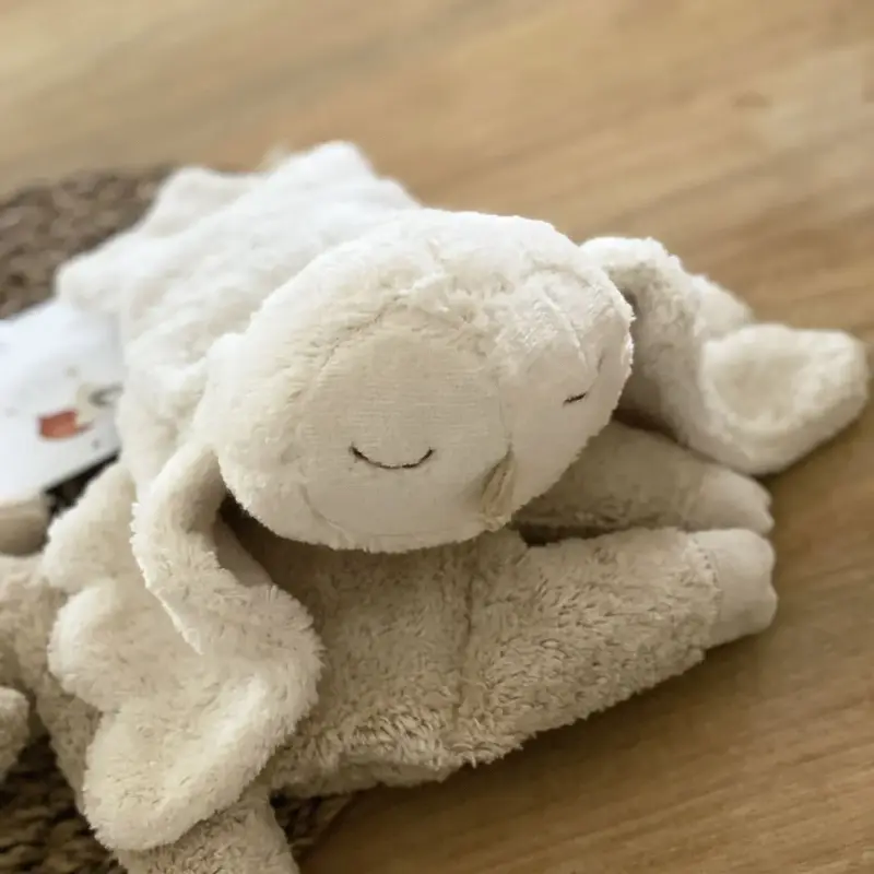 Doudou bouillotte en coton bio & laine Senger Naturwelt - Chouette