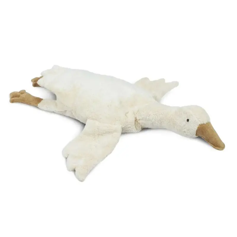 Doudou bouillotte en coton bio & laine Senger Naturwelt – Grande oie