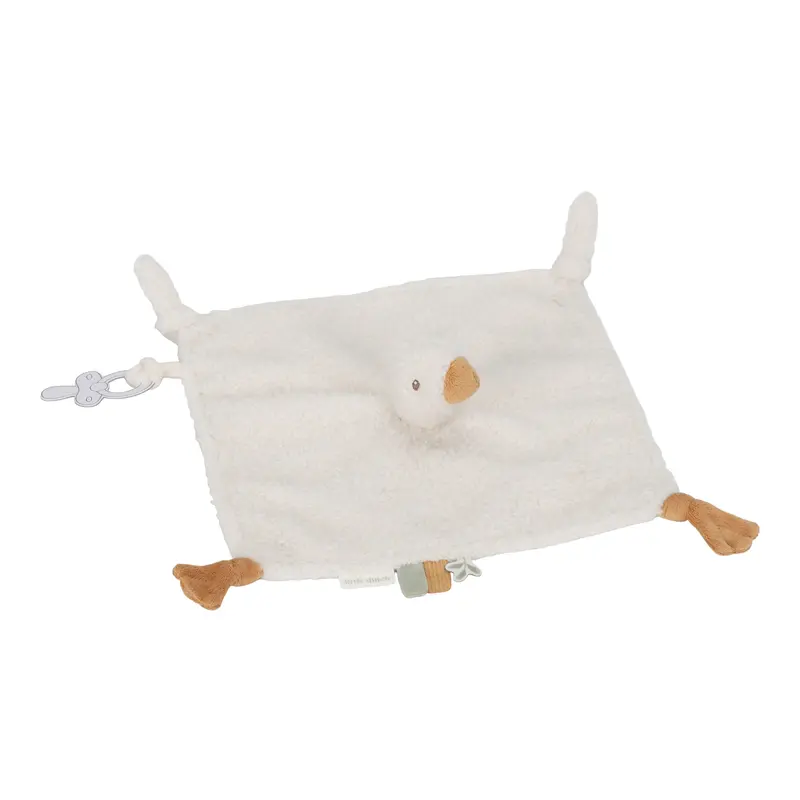 Doudou carré Oie - Newborn - LITTLE DUTCH