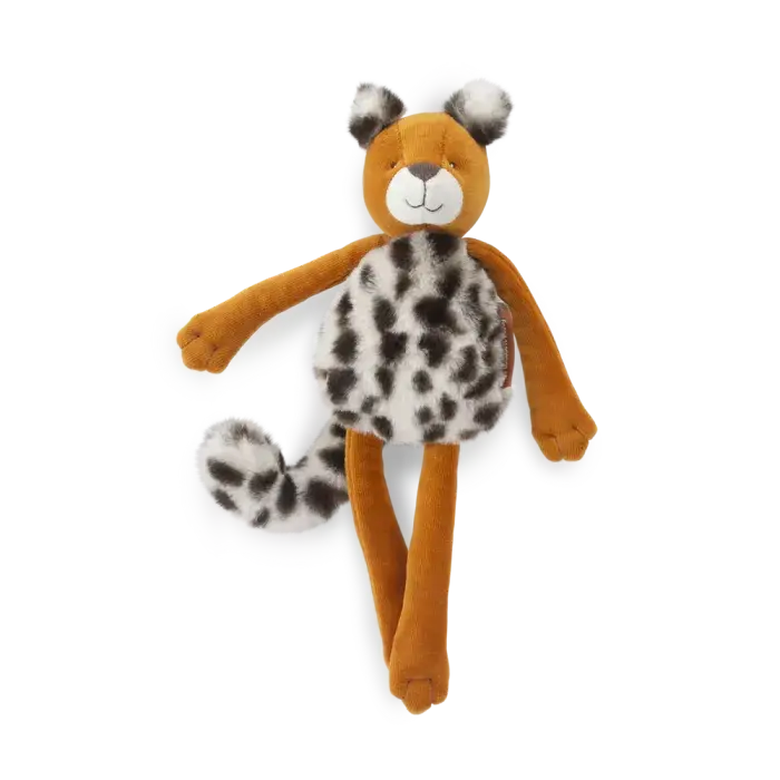 Doudou hochet léopard Taïgo - MOULIN ROTY