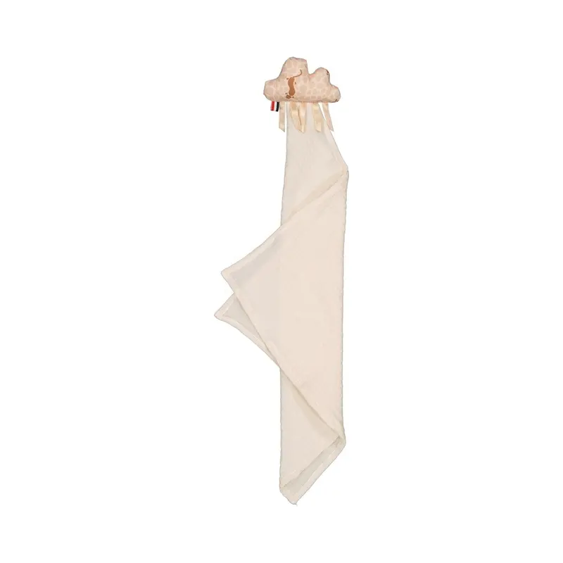 Doudou lange mixte et personnalisable, couleur crème - Elvis
