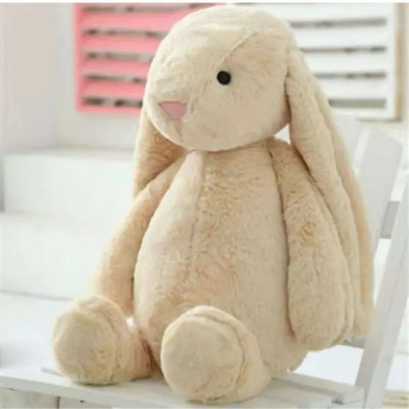 Doudou Lapin Bébé — Peluche Rose, Beige ou Gris | Pack Duo Disponible