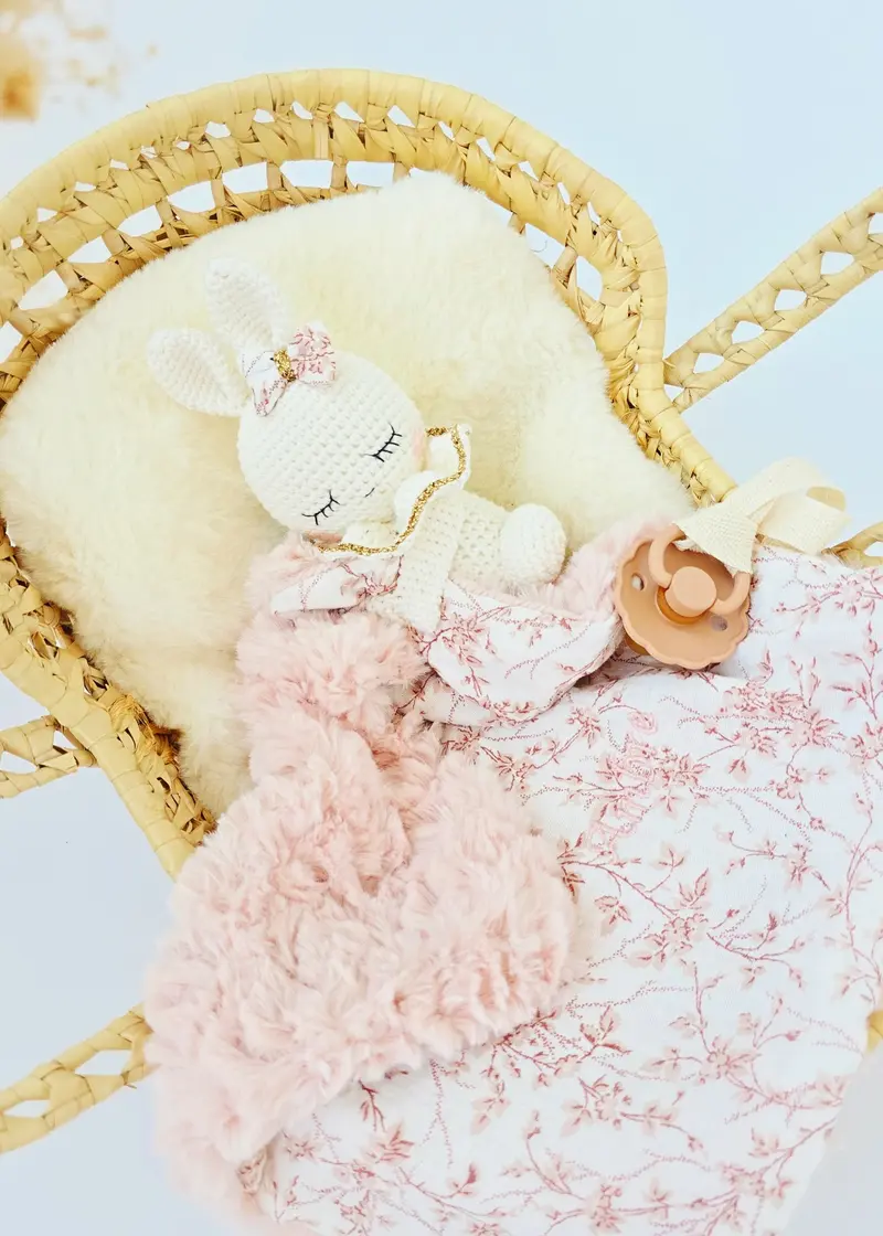 Doudou lapin personnalisé