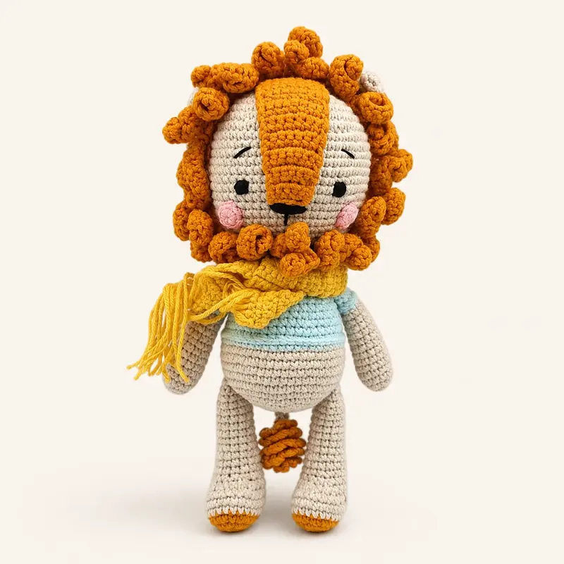 Doudou Lion Crochet