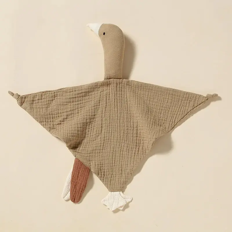 Doudou oie - vert