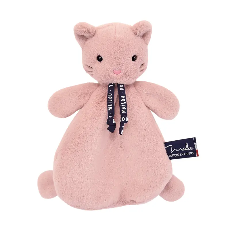 Doudou plat chat dorlotin