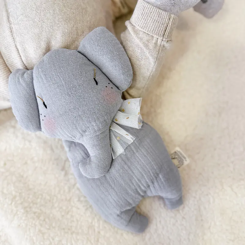 Doudou prénom personnalisé - Mr Elephanto