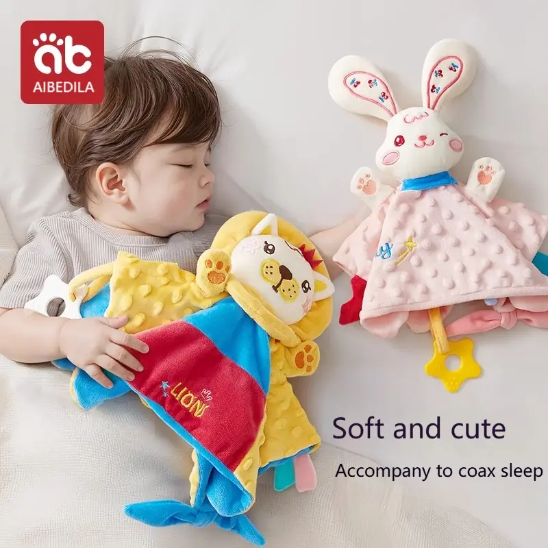 Doudou réconfort mousseline bébé Mybooni — Coton doux apaisement naissance