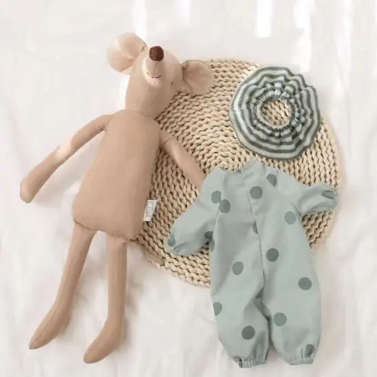 Doudou Souris - Vert