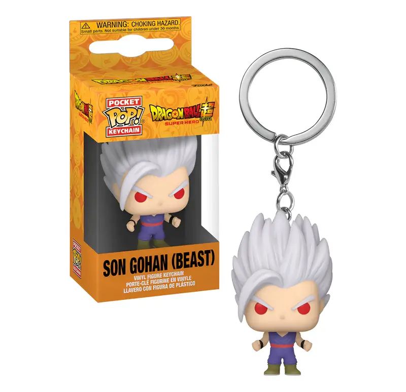 Dragon Ball Super - Porte-clés Gohan Ultra Instinct - Pocket Pop Keychain