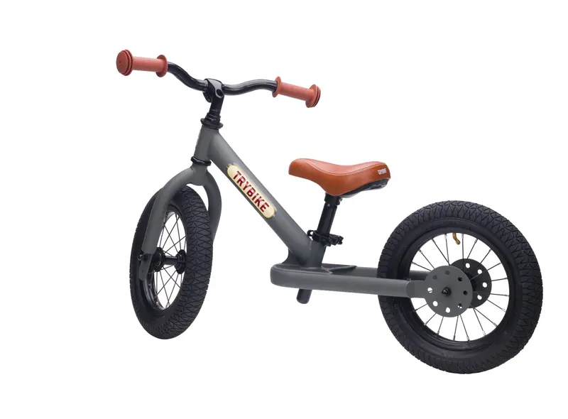 draisienne 2 roues anthracite - TRYBIKE
