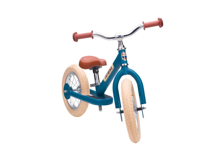 draisienne 2 roues vintage bleu - TRYBIKE