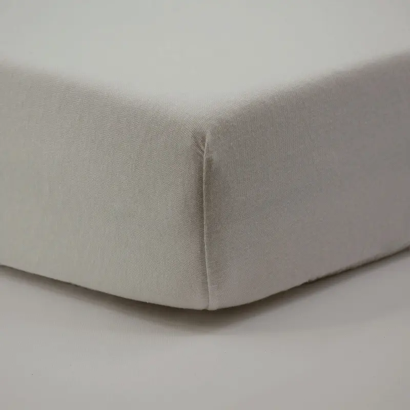 Drap housse 60x120 cm Blanc - Drap housse bébé en coton
