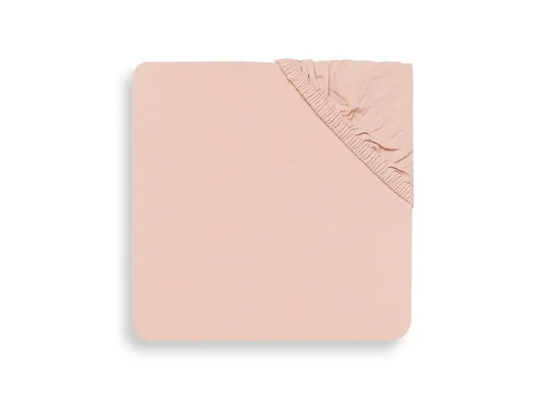 Drap-housse Jersey 60x120cm Rose Pale - Jollein