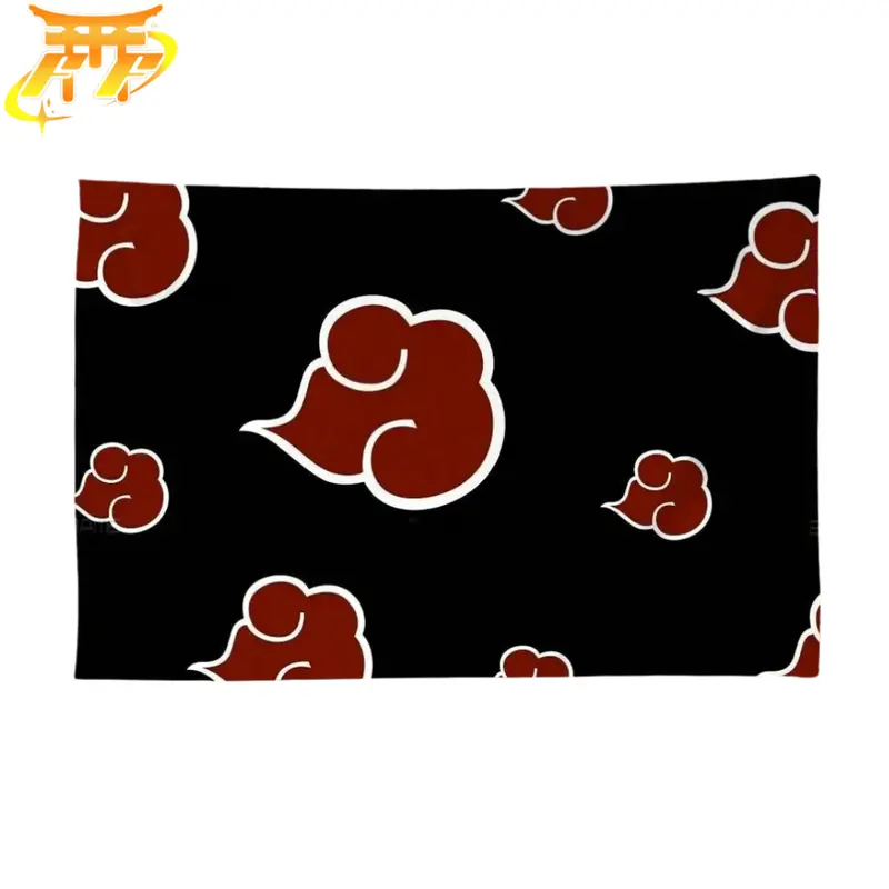 Drapeau Akatsuki "Nuages Rouges" - Naruto