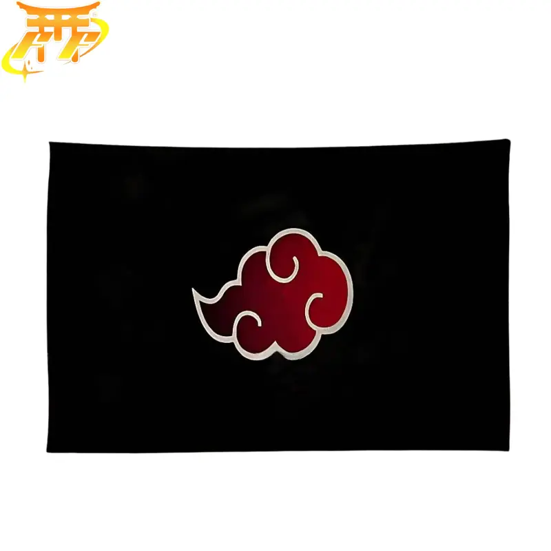 Drapeau Akatsuki "Symbole Légendaire" - Naruto