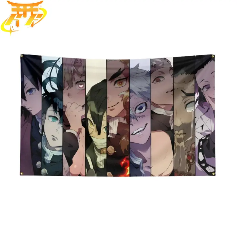 Drapeau Des Maîtres Du Corps Des Pourfendeurs – Demon Slayer