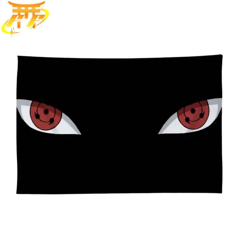 Drapeau Itachi Uchiwa "Sharingan Éveillé" – Naruto