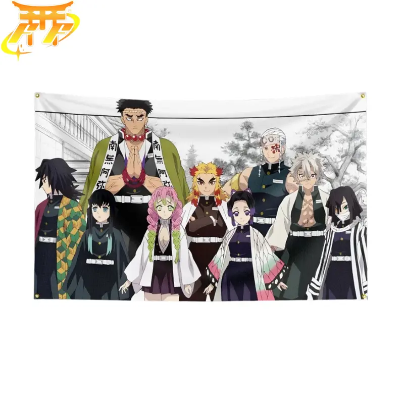 Drapeau Les Pourfendeurs D’Élite – Demon Slayer
