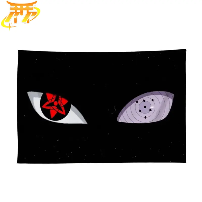 Drapeau Madara Uchiwa "Sharingan Et Rinnegan" – Naruto