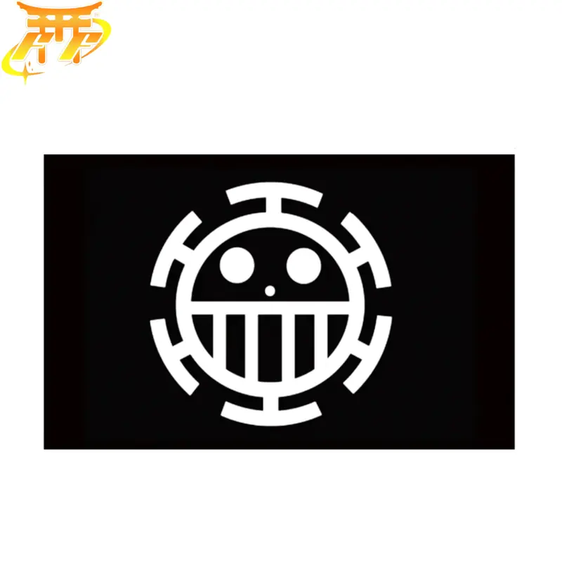 Drapeau Trafalgar D. Water Law - One Piece
