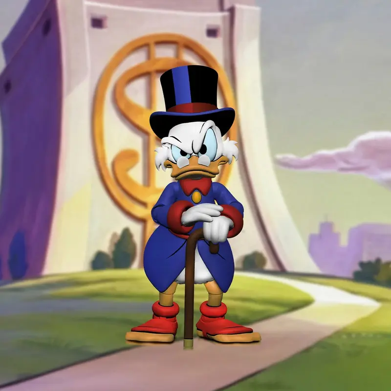 DUCKTALES - 7” SCALE ACTION FIGURE - ULTIMATE SCROOGE MCDUCK