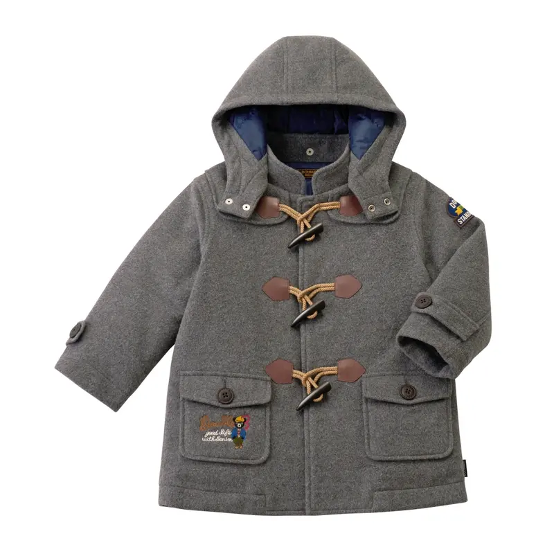 DUFFLE COAT DOUBLE B GRIS